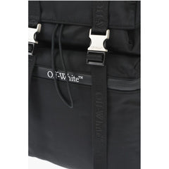 Off-White Black Nylon Backpack
