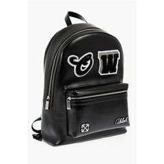 Off-White Black Calfskin Backpack