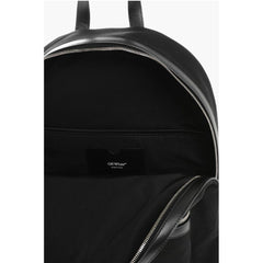 Off-White Black Polyethylene Backpack