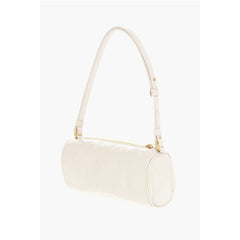 Off-White Beige Calfskin Shoulder Bag