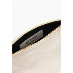 Off-White Beige Calfskin Shoulder Bag