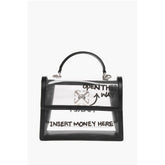 Off-White Black Pvc Tote Bag