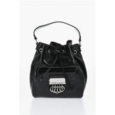 Dsquared² Black Leather Tote Bag