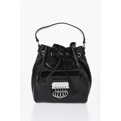 Dsquared² Black Leather Tote Bag