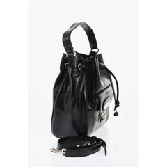 Dsquared² Black Leather Tote Bag