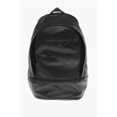 Diesel Black Polyvinyl Backpack
