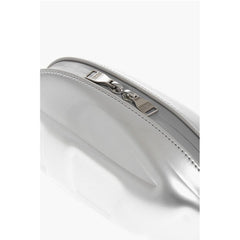 Diesel Silver Polyethylene Clutch Bag