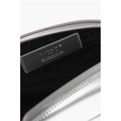 Diesel Silver Polyethylene Clutch Bag