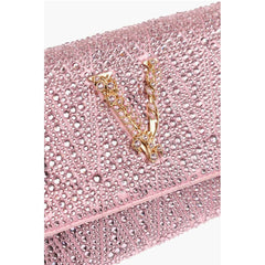 Versace Multicolor Silk Shoulder Bag