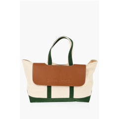 Palm Angels Multicolor Cotton Tote Bag