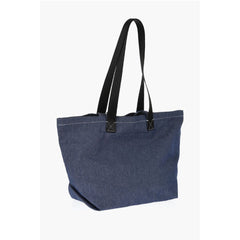 Chloé Blue Cotton Tote Bag