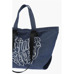 Chloé Blue Cotton Tote Bag