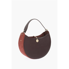 Chloé Burgundy Calfskin Shoulder Bag