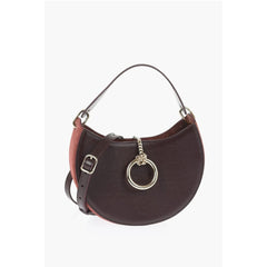 Chloé Burgundy Calfskin Shoulder Bag