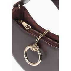 Chloé Burgundy Calfskin Shoulder Bag