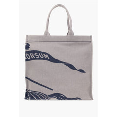 Burberry Bicolor Cotton Shoulder Bag