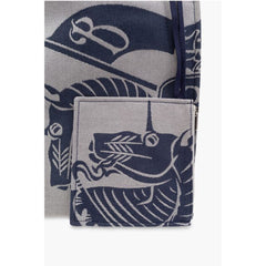 Burberry Bicolor Cotton Shoulder Bag