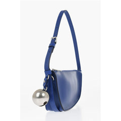 Burberry Blue Lambskin Shoulder Bag