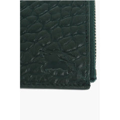 Burberry Green Cowhide Wallet