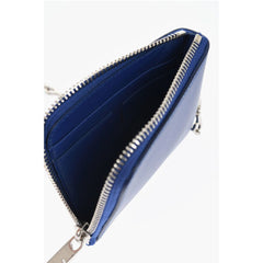 Burberry Blue Calfskin Wallet