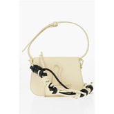 Off-White Black And White Calfskin Shoulder Bag