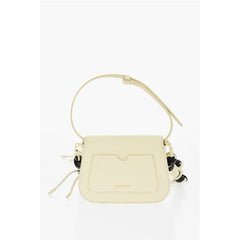 Off-White Black And White Calfskin Shoulder Bag