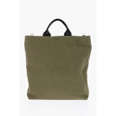 Jil Sander Green Cotton Tote Bag