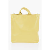 Jil Sander Yellow Leather Tote Bag