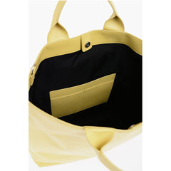 Jil Sander Yellow Leather Tote Bag