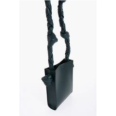 Jil Sander Green Cowhide Shoulder Bag