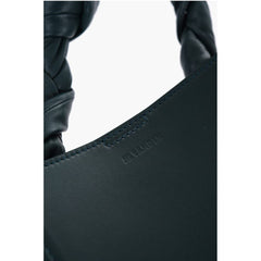 Jil Sander Green Cowhide Shoulder Bag