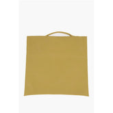 Jil Sander Yellow Calfskin Tote Bag