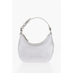 Moschino Silver Polyurethane Shoulder Bag