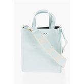 Marni Light Blue Calfskin Tote Bag