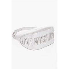 Moschino Silver Polyurethane Shoulder Bag