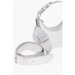 Moschino Silver Polyurethane Shoulder Bag