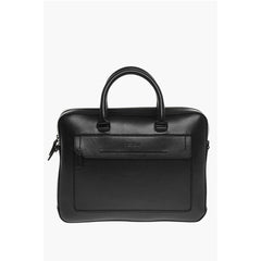 Testoni Black Cowhide Shoulder Bag