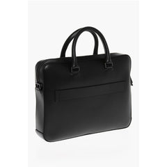 Testoni Black Cowhide Shoulder Bag
