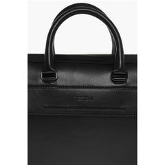 Testoni Black Cowhide Shoulder Bag