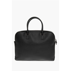 Testoni Black Cowhide Shoulder Bag