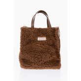 Marni Brown Cowhide Tote Bag