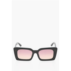 Linda Farrow Black Haircalf Sunglass