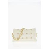 Off-White Beige Calfskin Shoulder Bag