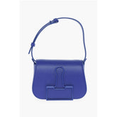 Off-White Blue Calfskin Shoulder Bag