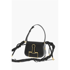 Off-White Black Calfskin Shoulder Bag