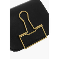 Off-White Black Calfskin Shoulder Bag