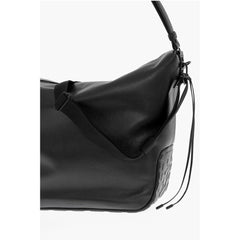 Off-White Black Calfskin Shoulder Bag