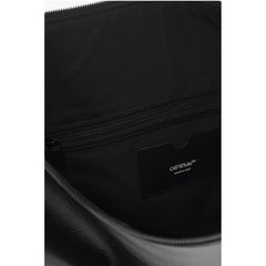 Off-White Black Calfskin Shoulder Bag