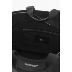 Off-White Black Acrylic Luggage And Travel