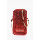 Moschino Red Polyester Shoulder Bag